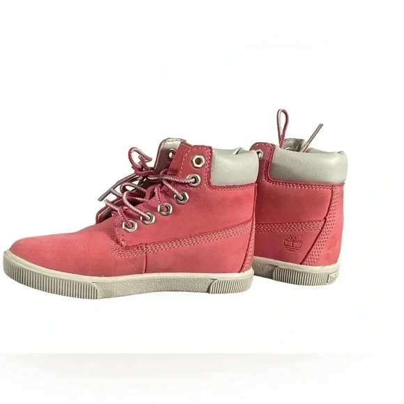 Timberland Pink Boots Size 10 - Picture 8 of 9